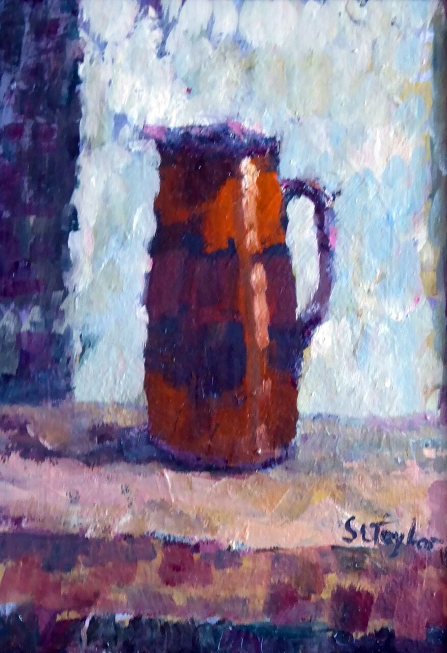 CE215 - Brown Jug - by - Sue Lydia Taylor