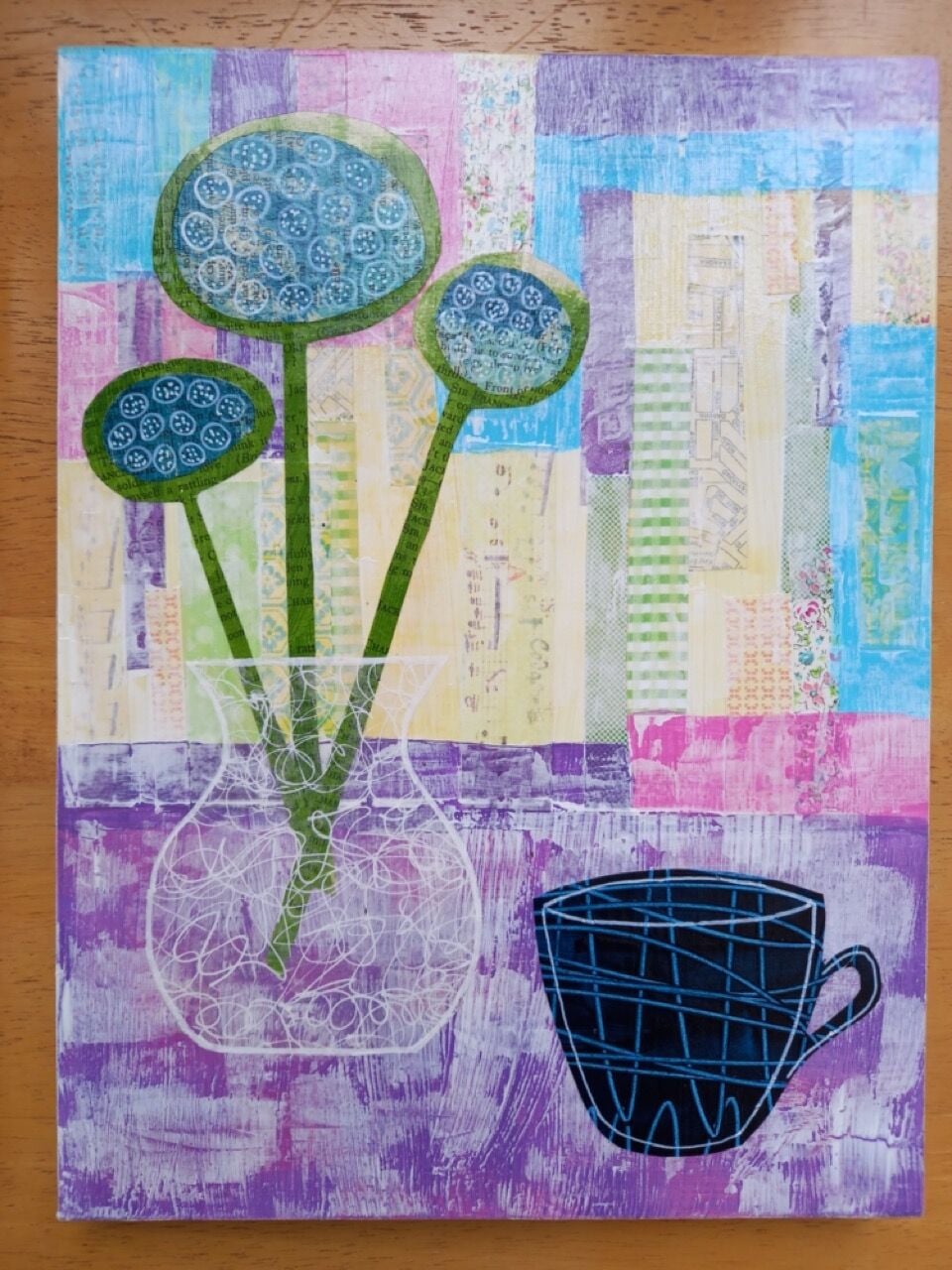 CE219 - Grandma's afternoon tea - by - Susan Webb