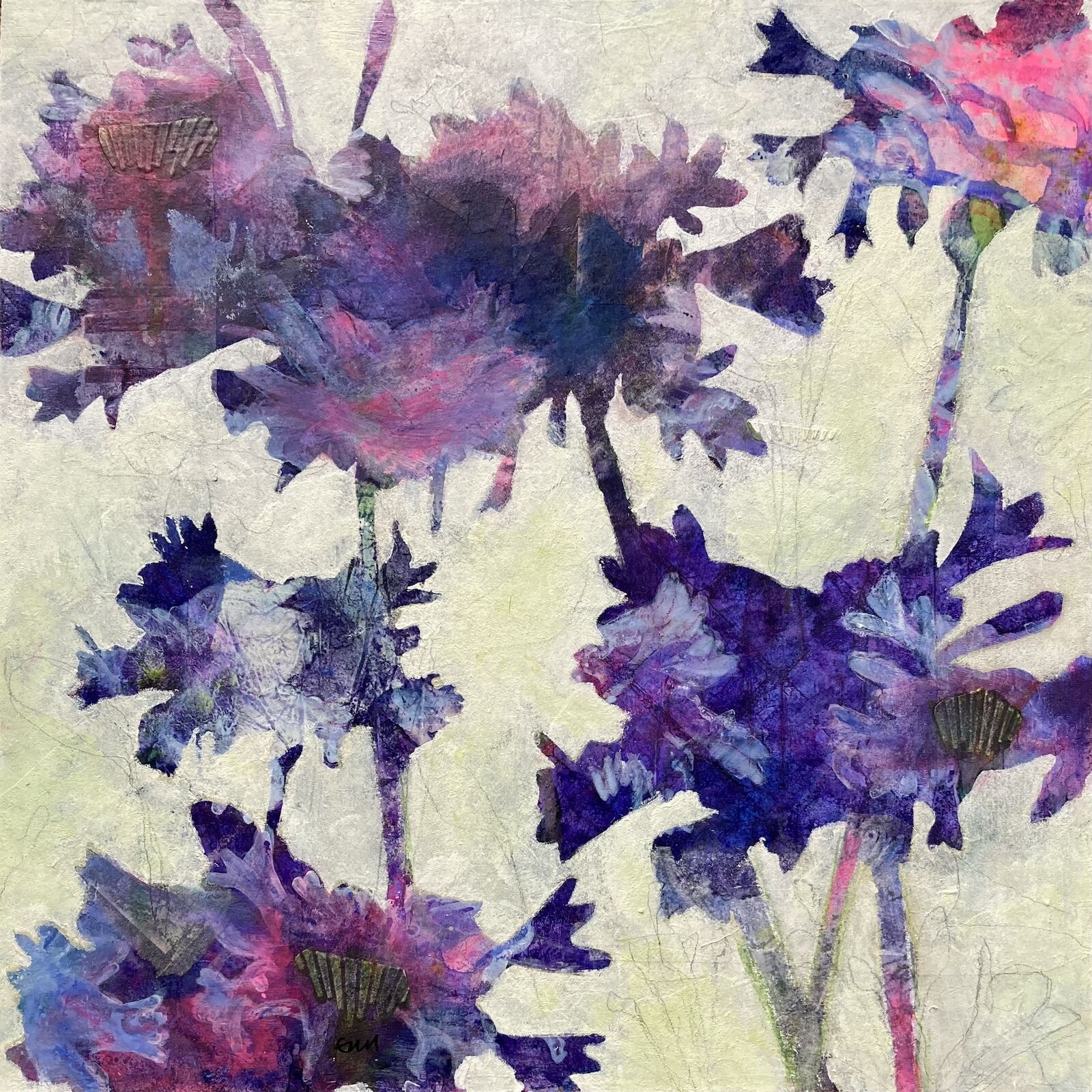 Agapanthimpsest - SOLD, Prints available
