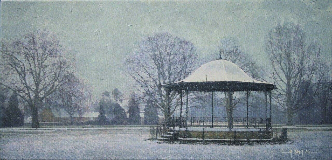 Abington Park winter Bandstand
