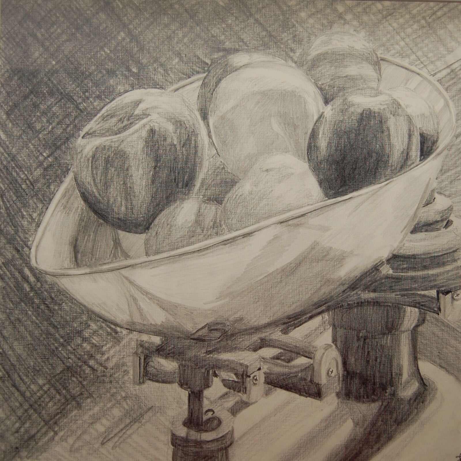 Scales of fruit