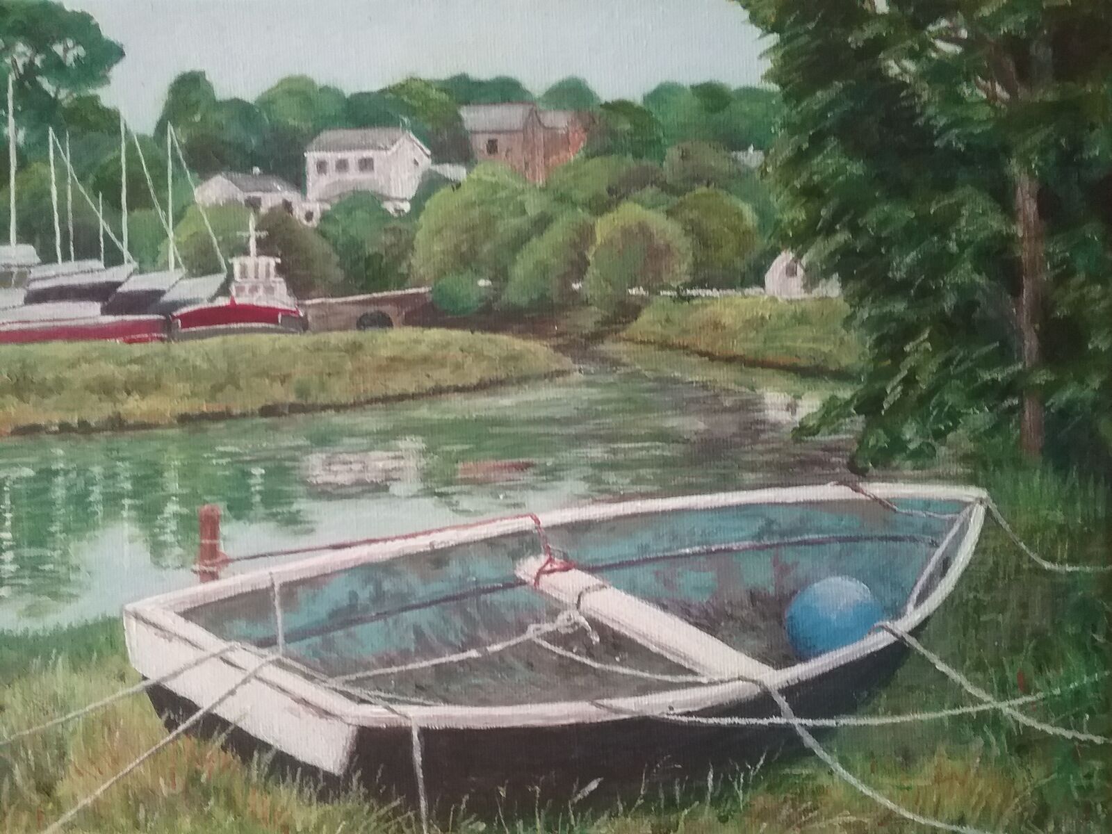 Abondoned boat.