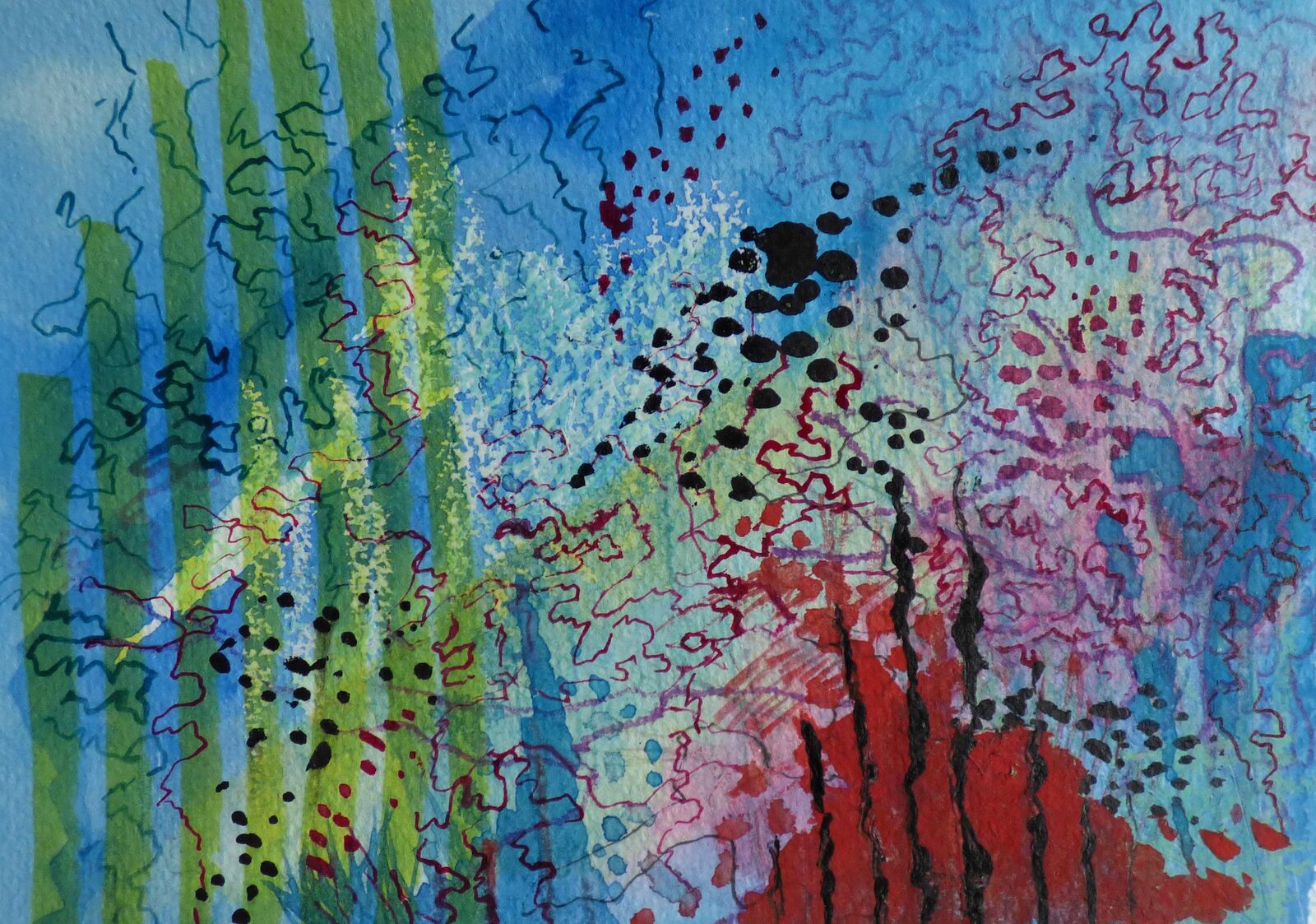 Small study - underwater abstract