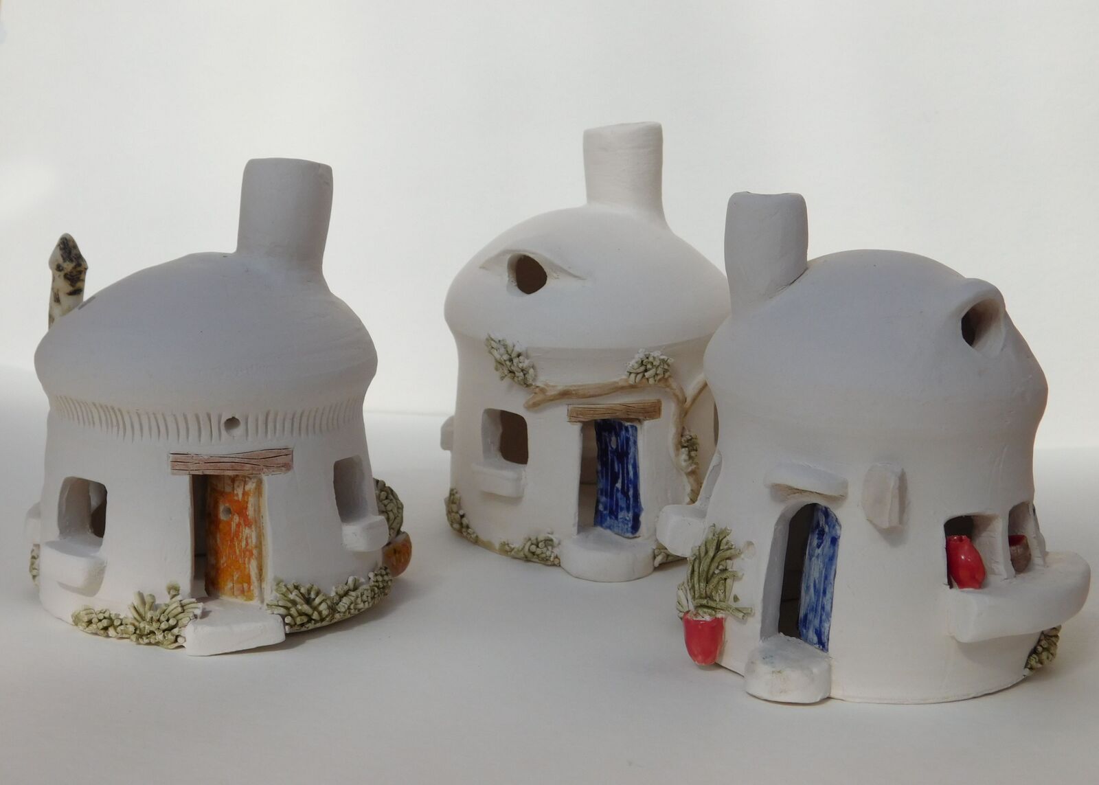 Small mushroom houses