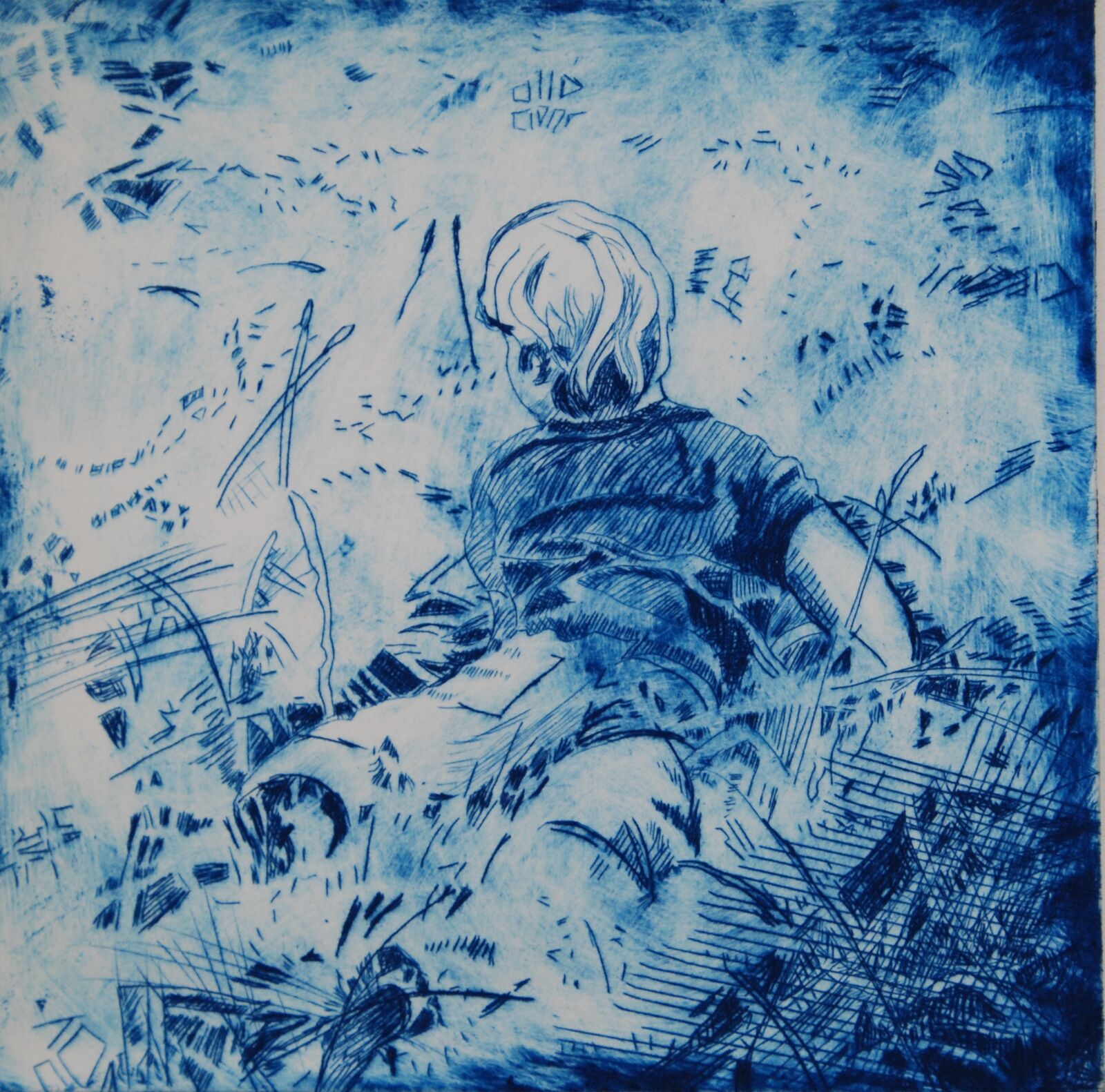 Boy in the grass