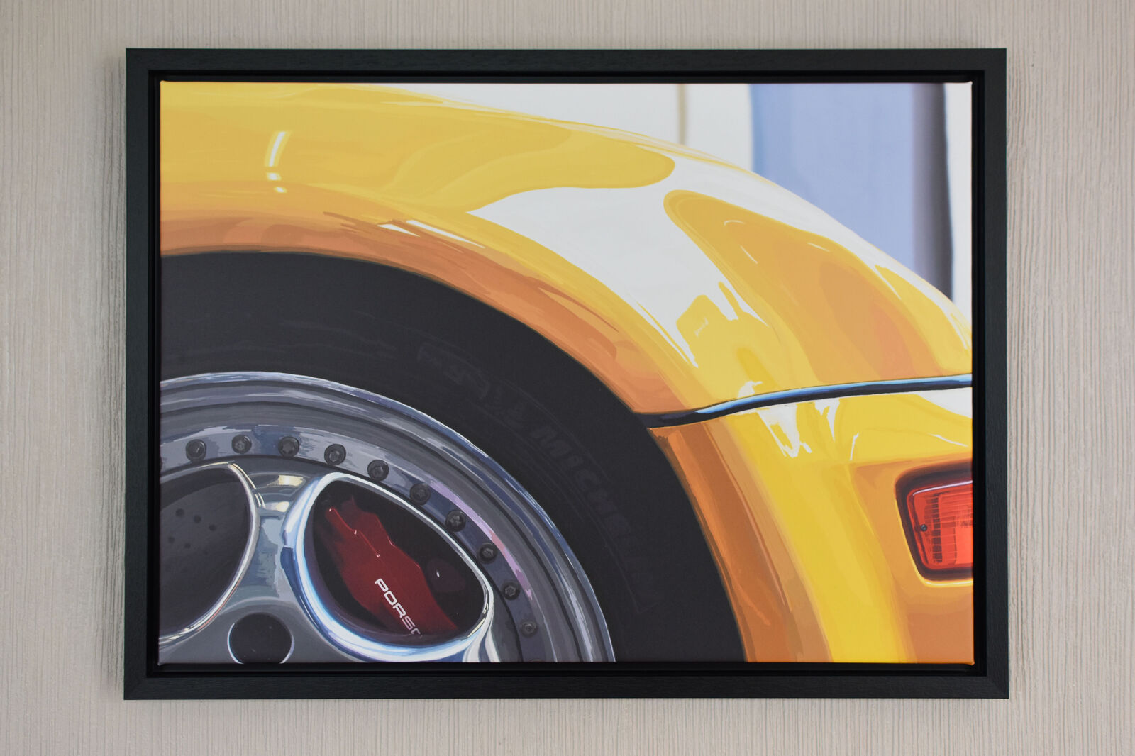 Pieces of Porsche -1 - speed yellow 964