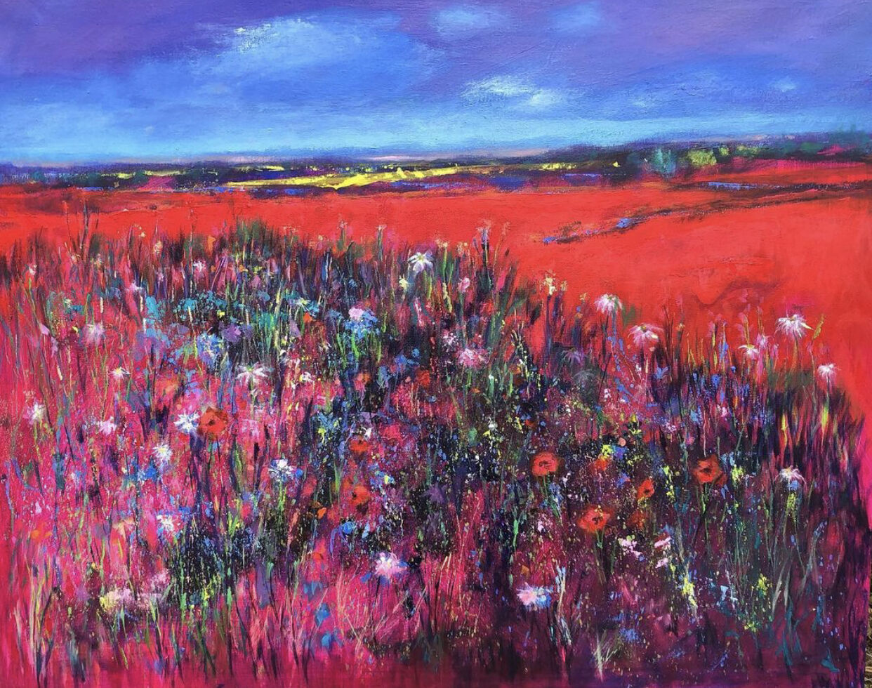 Vermillion fields