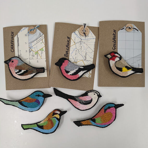Bird Brooches