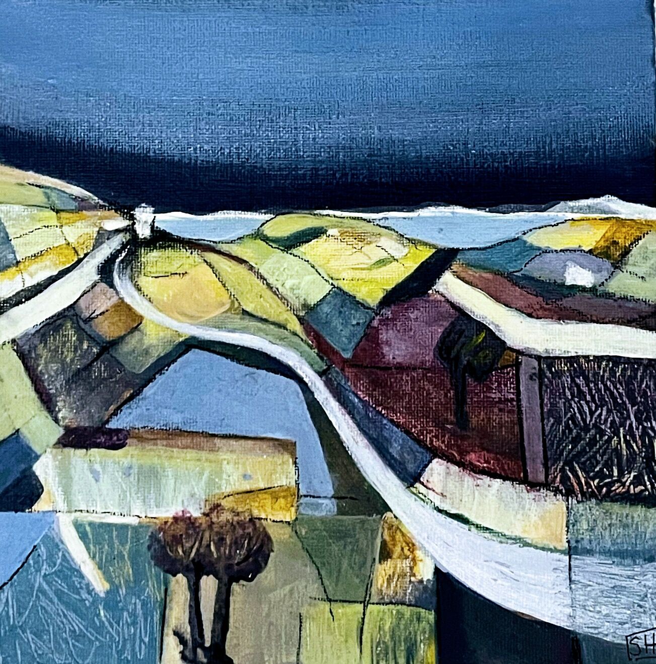 SOLD Sumburgh Head Lighthouse (framed)