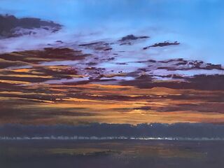 Sky oil paintings