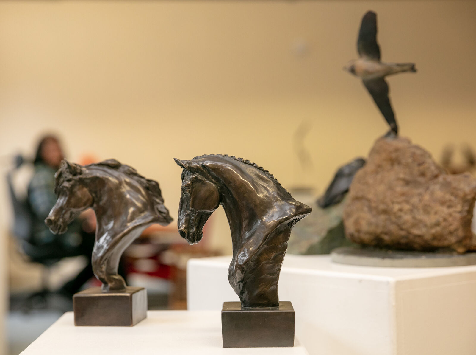 Bronzes by JOEL in the Tenon Studio Gallery 