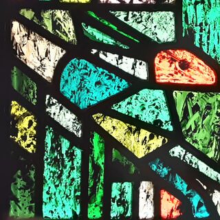 Glass artwork by Rachael Aldridge