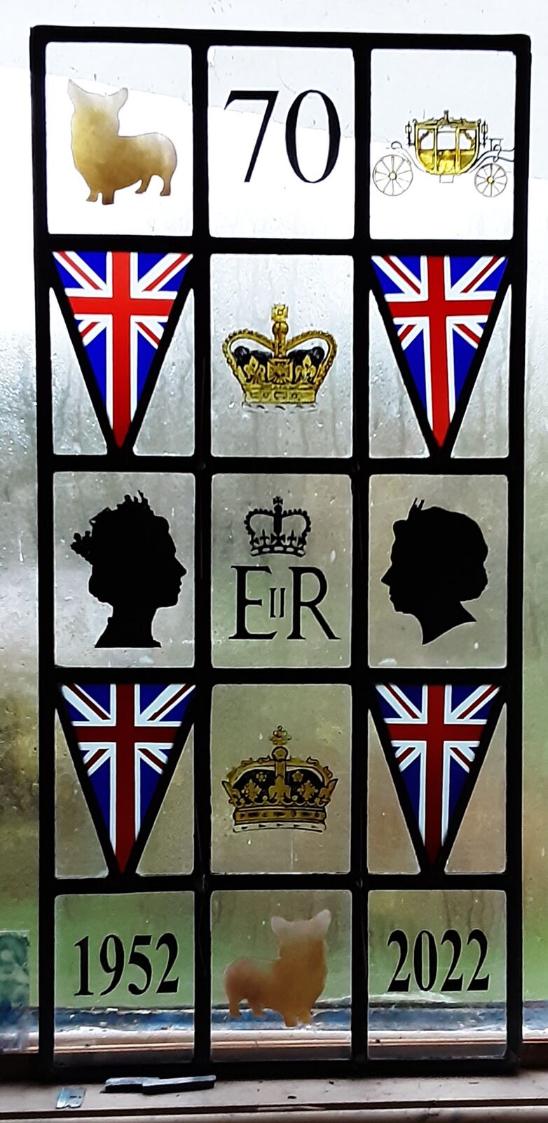 Jubilee window, Pitsford Village Hall