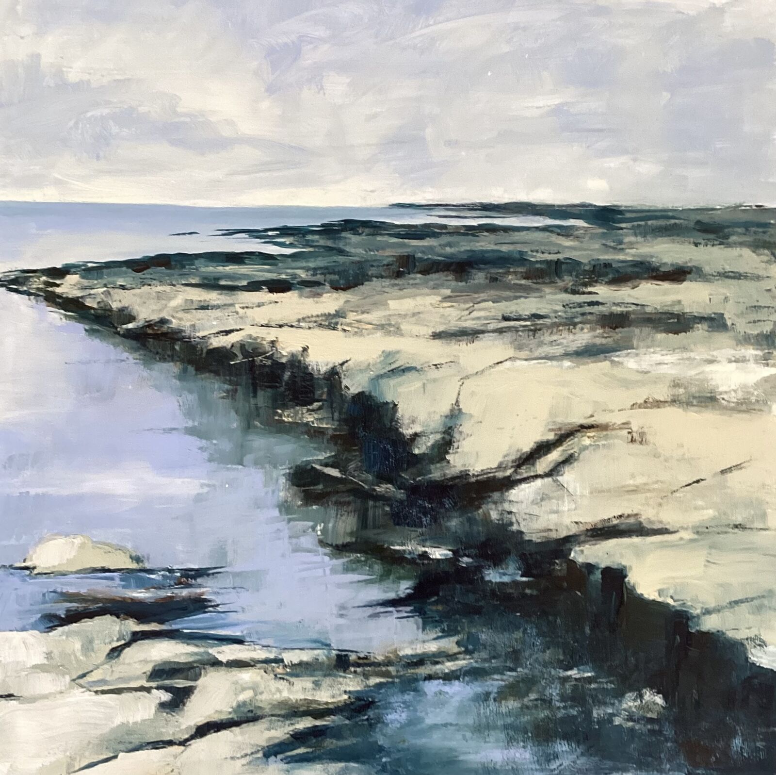On the rocks - Staithes