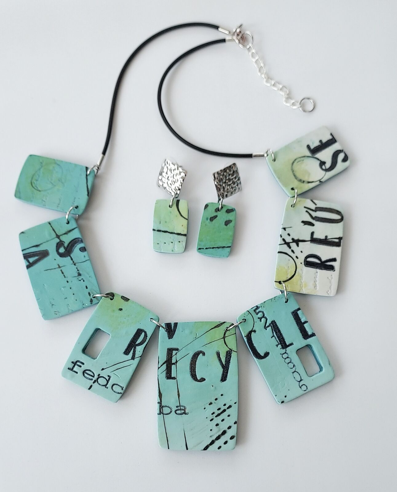 Typography Necklace