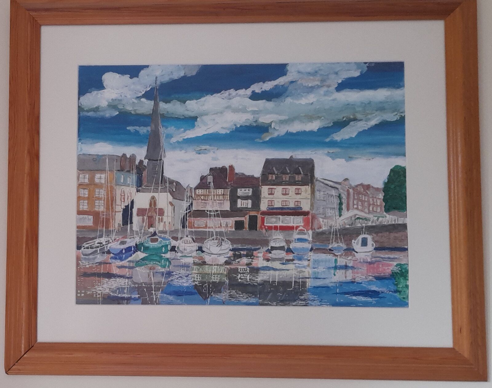 Honfleur, Normandy, France.