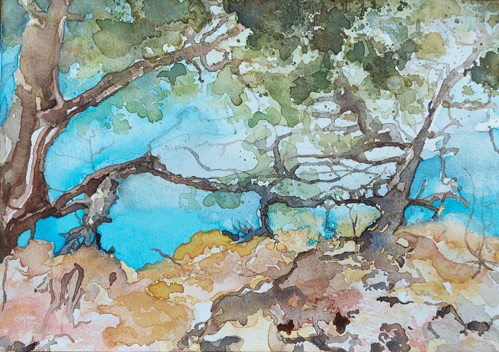 Greek Hillside