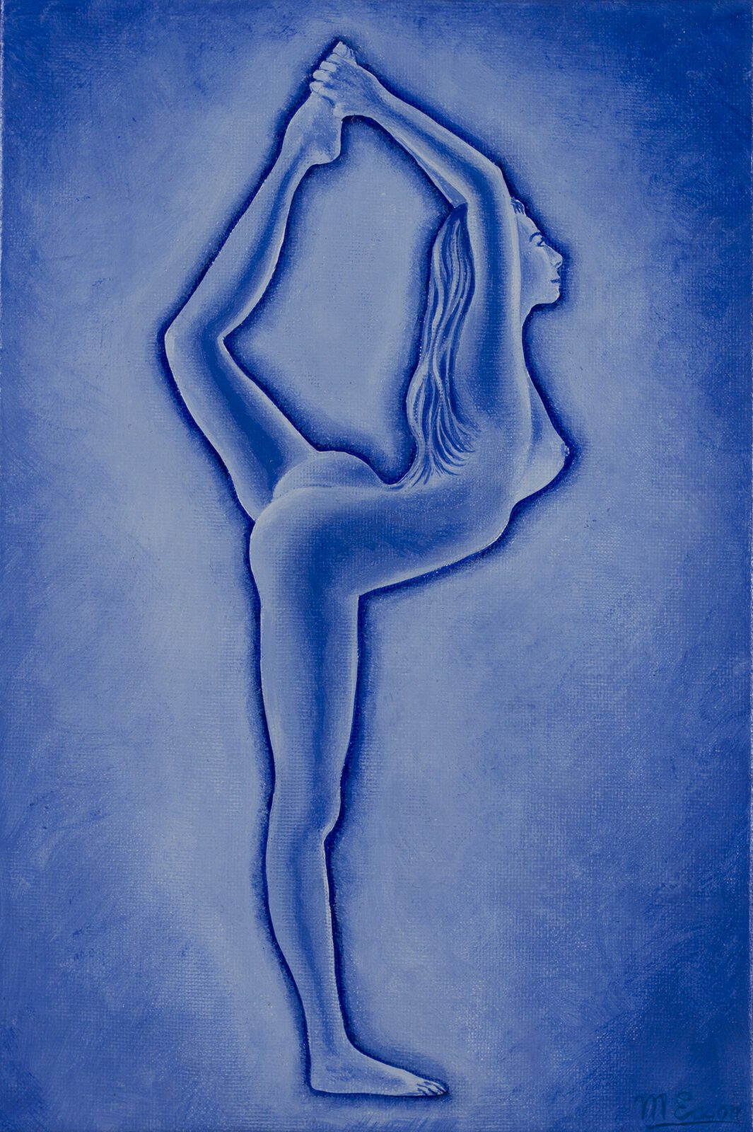Blue Nude Yoga